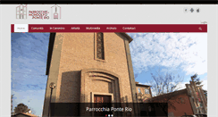 Desktop Screenshot of parrocchiamondolfo.it