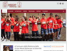 Tablet Screenshot of parrocchiamondolfo.it